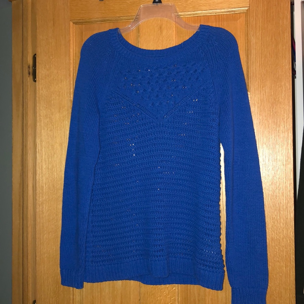 Blue knit Lilly Pulitzer sweater